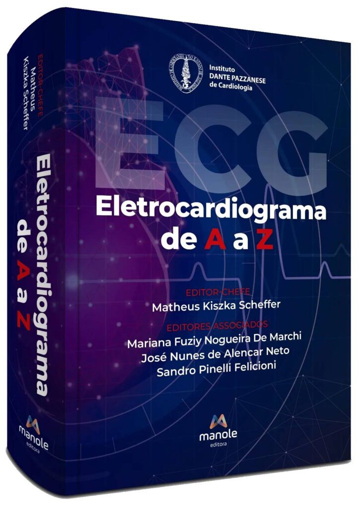 Capa do livro Eletrocardiograma de A a Z